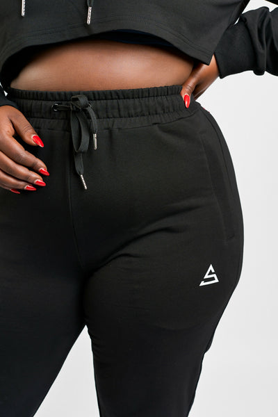 Rotator Active Wear Women's Lifestyle Joggers Pant - Black - Shopzetu