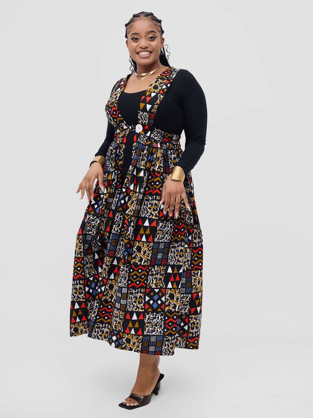 Aisha Kimono - Black / Red - Shopzetu