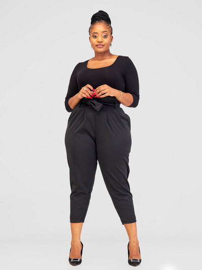 Elsie Glamour Milan Pants - Black