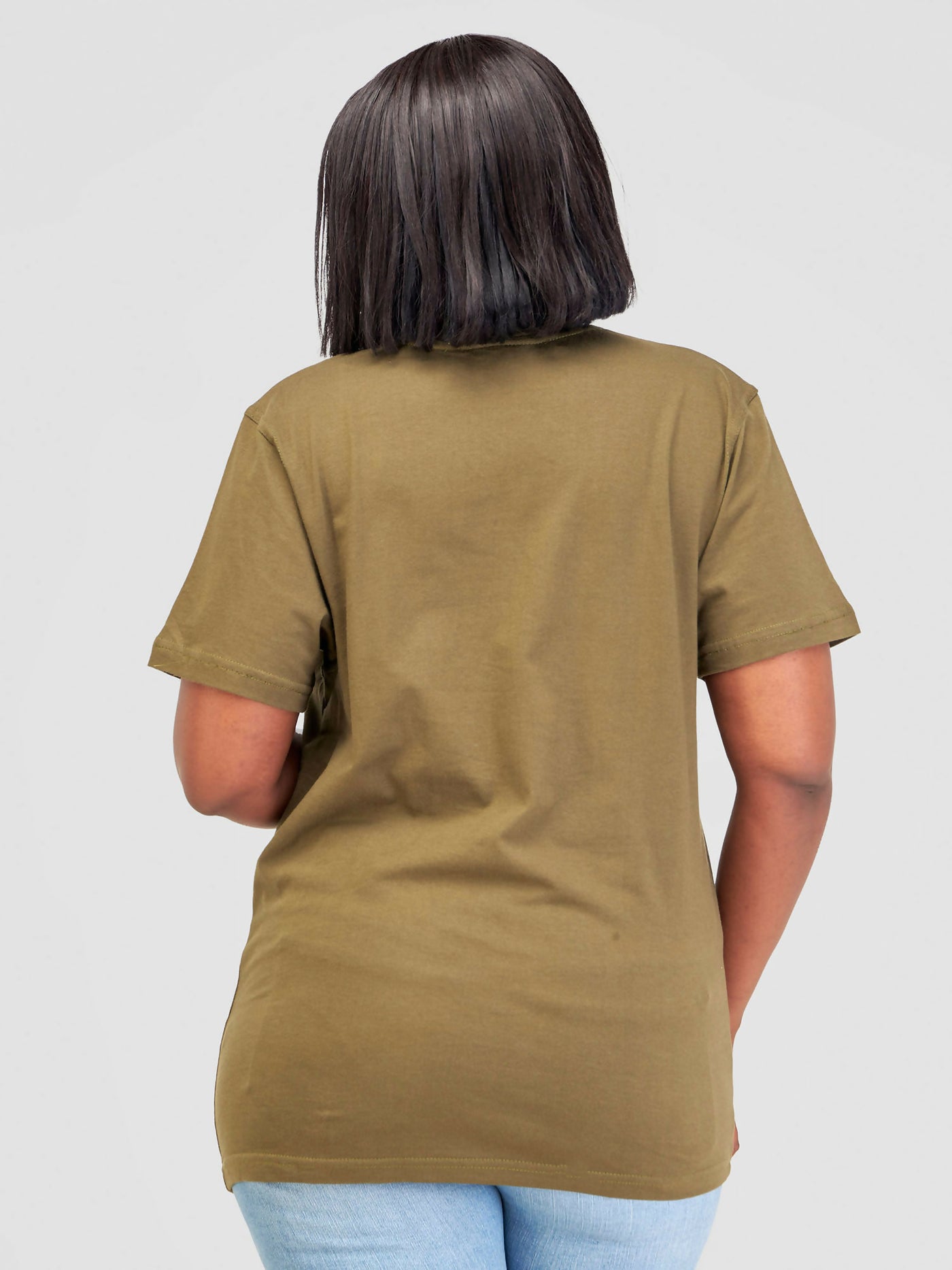 Vazi Afriq Unisex Cotton Jersey T- Shirt - Green