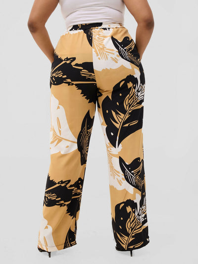 Lizola Jaycee Pallazo Pant - Multicolored - Shopzetu