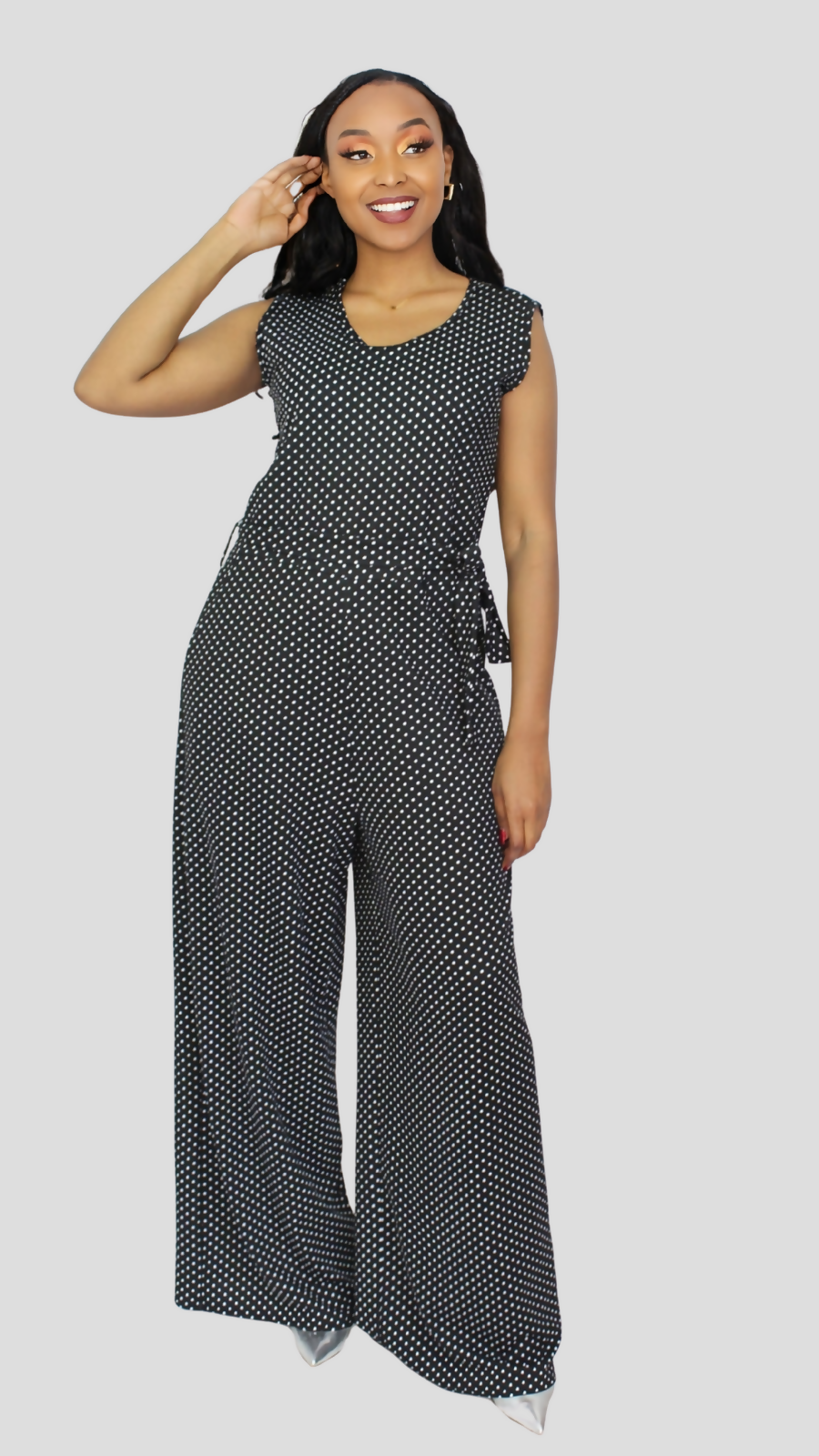 The Fashion Frenzy Nia Jumpsuit - Black
