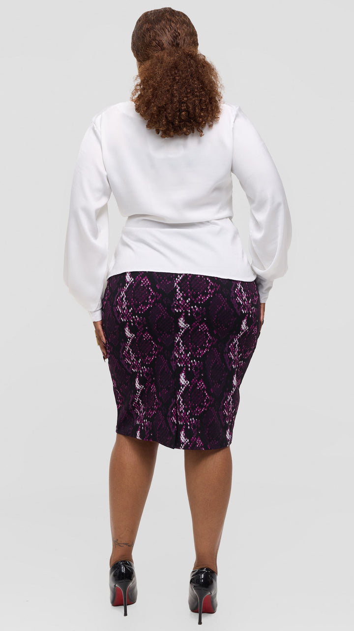 Silk House Collection Ekal Top - White