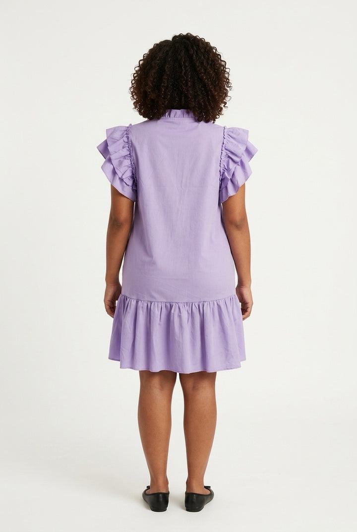 Stylish Sisters Shift Dress - Lavender