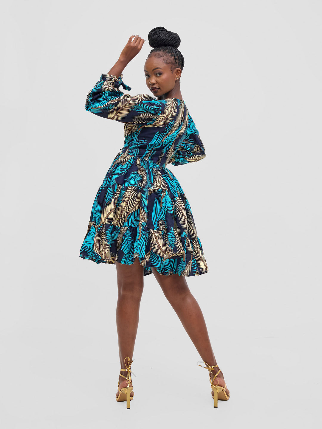 Izulu Tali Dress - Blue