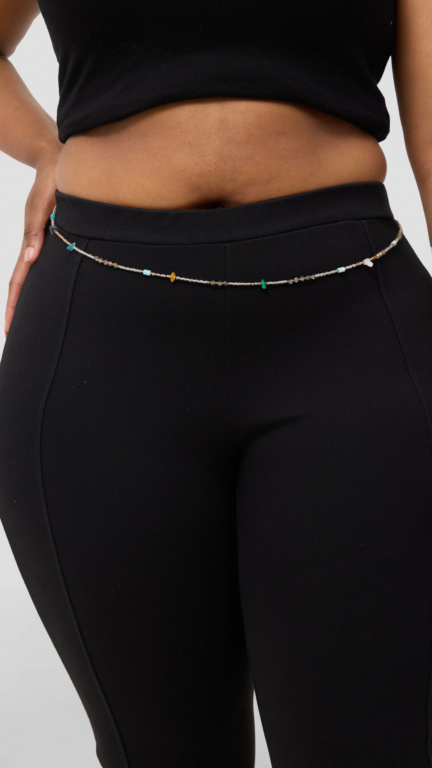 Sistar To Sistars Intimate Stones Crystals Waist Bead - Multicolored