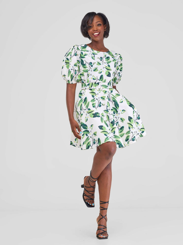 Stylish Sisters Mini Dresses - Green - Shopzetu