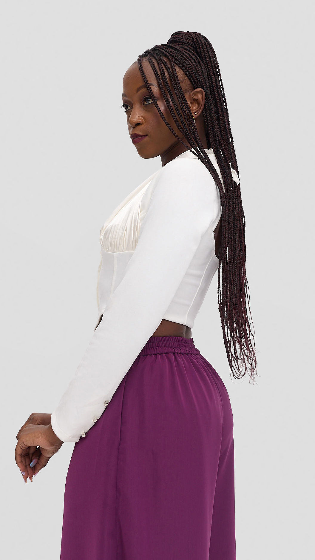 Zambarau Apparel Tausi Top - White