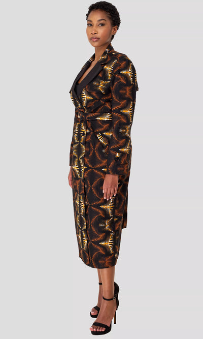 SBV Ankara Trench Coat - Brown / Black - Shopzetu