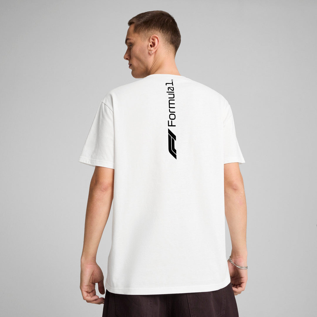 F1 Ess+ Graphic Tee Puma White
