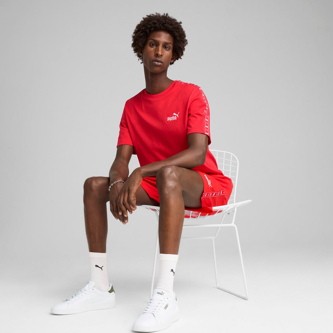 Ess Tape Tee For All Time Red