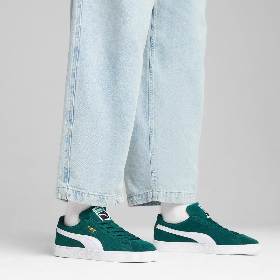 Suede Classic Dark Myrtle-Puma White