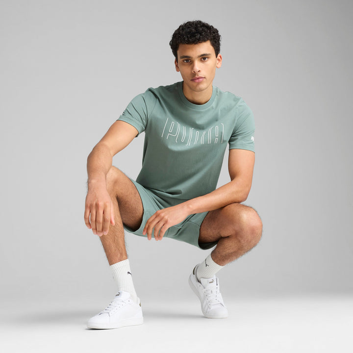 Puma Sport Graphic T Green Moon