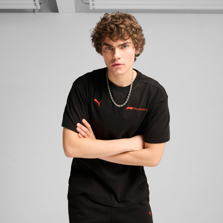 F1 Ess+ Graphic Tee Puma Black