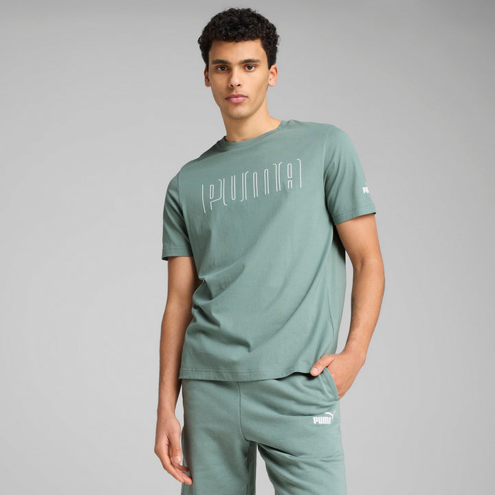 Puma Sport Graphic T Green Moon