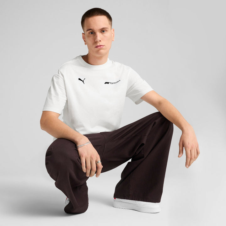 F1 Ess+ Graphic Tee Puma White