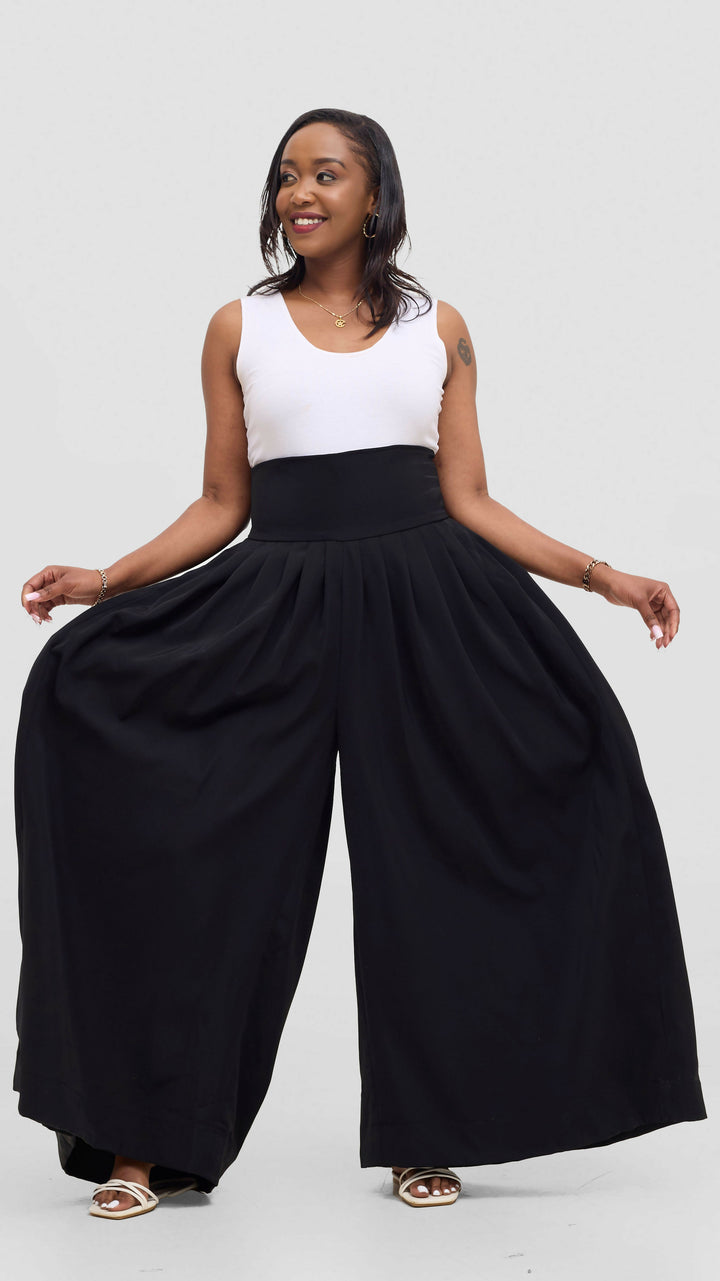 Izulu Chapeyu Pant - Black Print