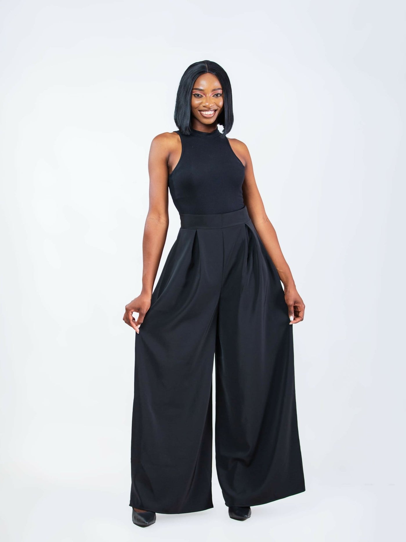 Da’Joy Fashions Ke Nova Pant - Black - Shopzetu