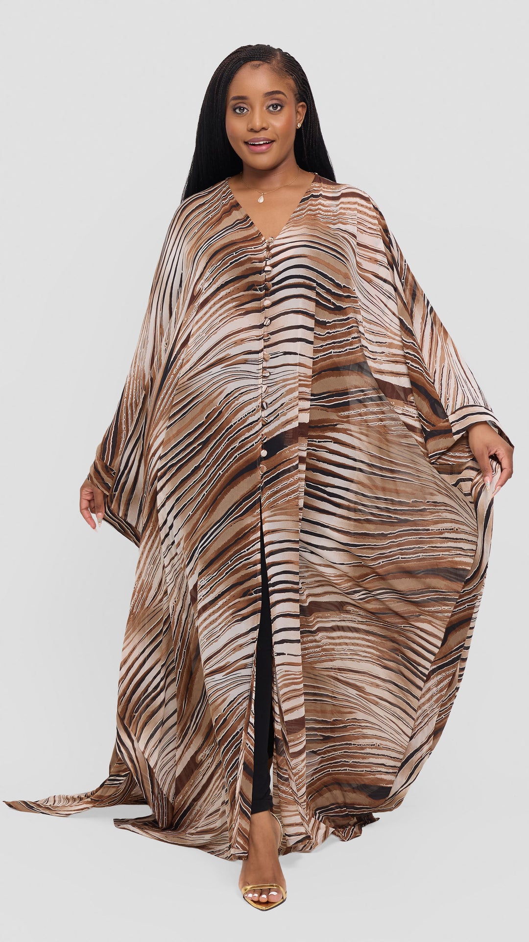 Nika Bonica Serena Kaftan - Brown