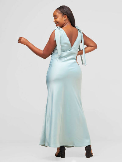 HOT Capri Slip Dress - Blue - Shopzetu