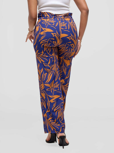 Timyt Urban Wear Savannah Golden Petals Pant - Gold - Shopzetu