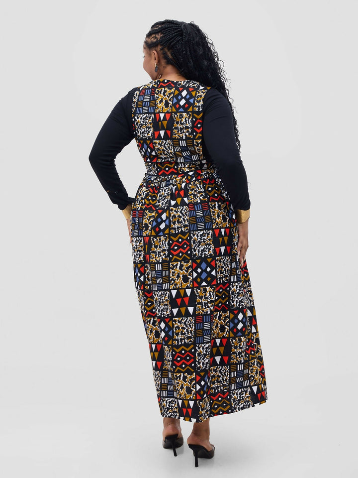 Aisha Kimono - Black / Red - Shopzetu
