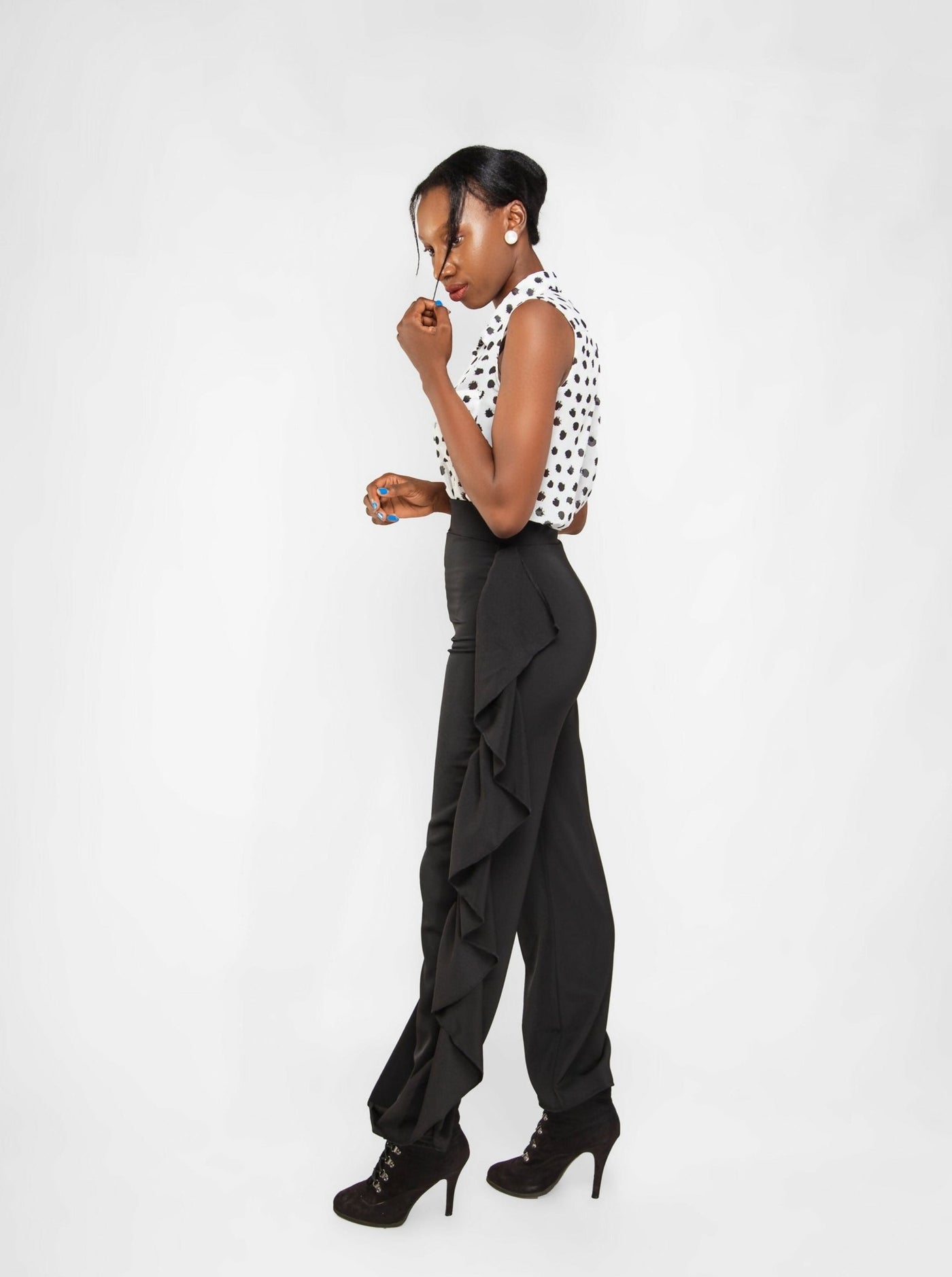 Da'joy Fashions Albany Pant - Black - Shopzetu