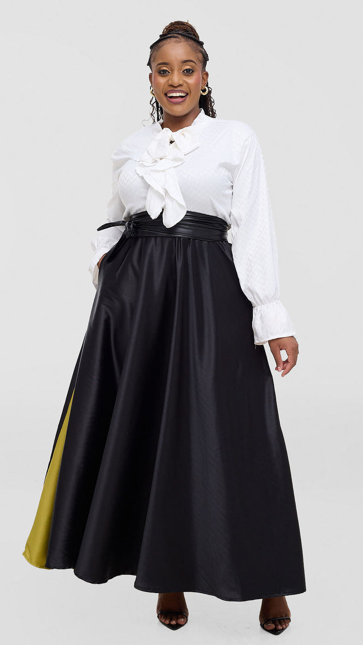 Silk House Collection Eraya Top -  White