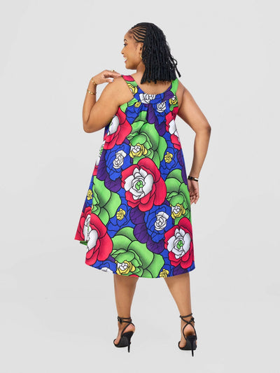 Prettygline Ndikile Aline Dress - Multicolored - Shopzetu