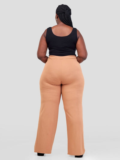 Vivo Jira Lounge Pants - Tan - Shopzetu