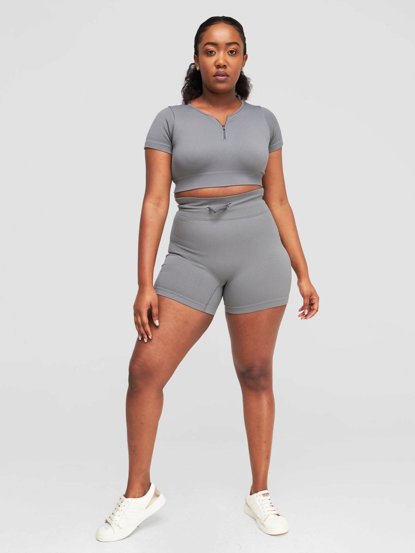 ZbyZ Feel A Vibe Set - Grey - Shopzetu