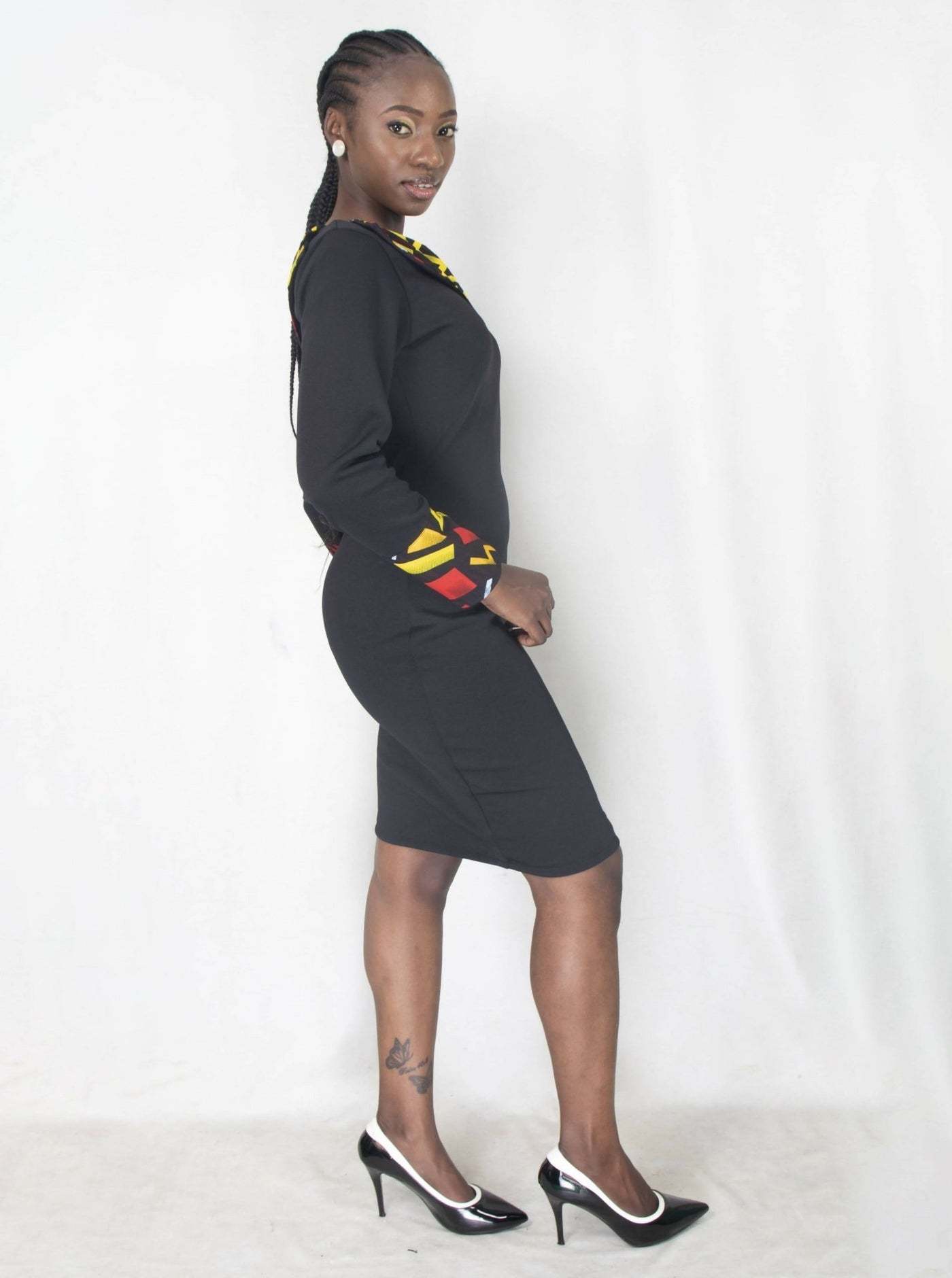 Da'joy Fashions Netal Dress - Black - Shopzetu