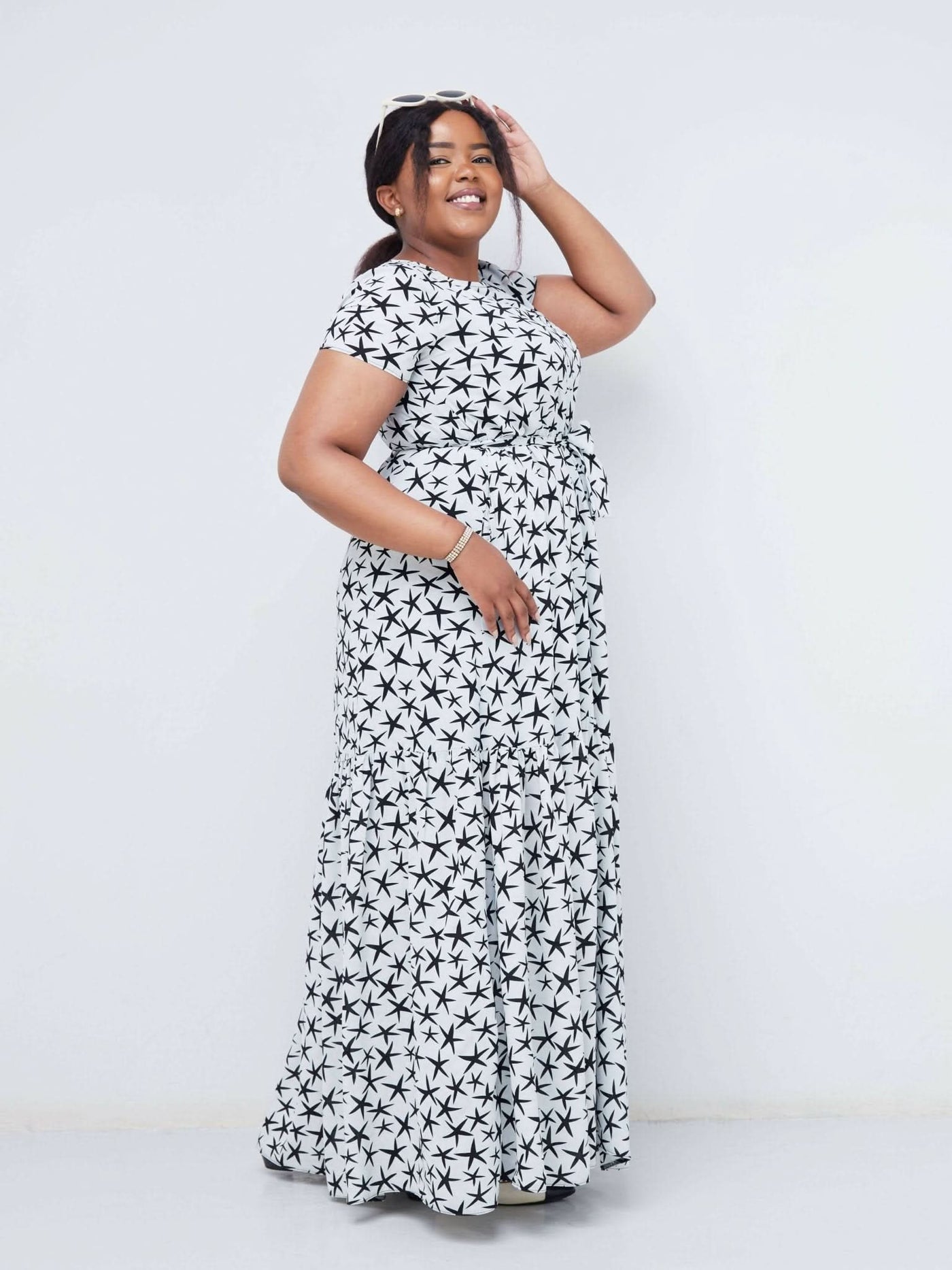 Phyls Collections Lindi Maxi Dress - Black - Shopzetu