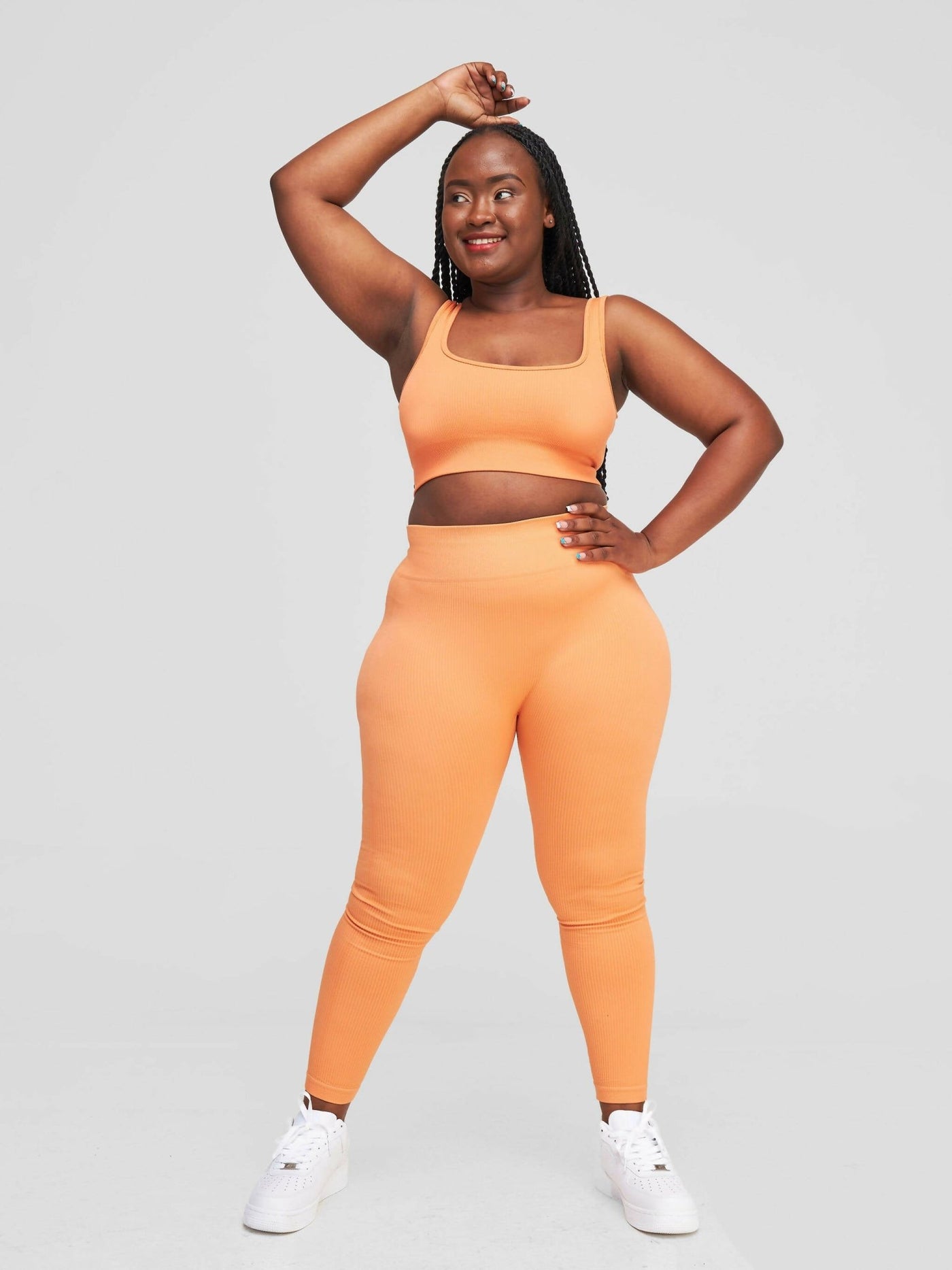 ZbyZ Less Caption All Action Set - Orange - Shopzetu