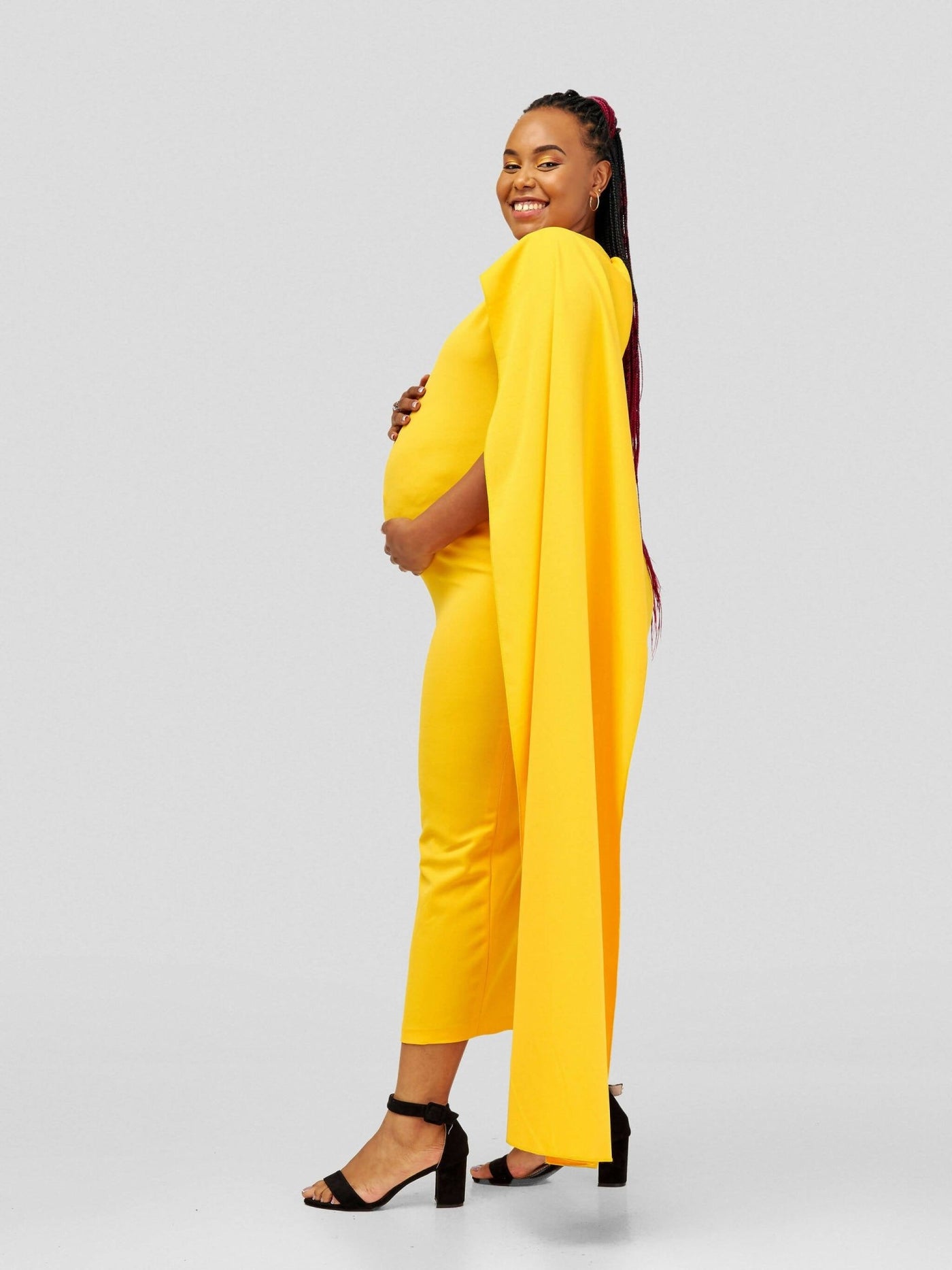 Vintlyne Pauline Dress - Yellow - Shopzetu