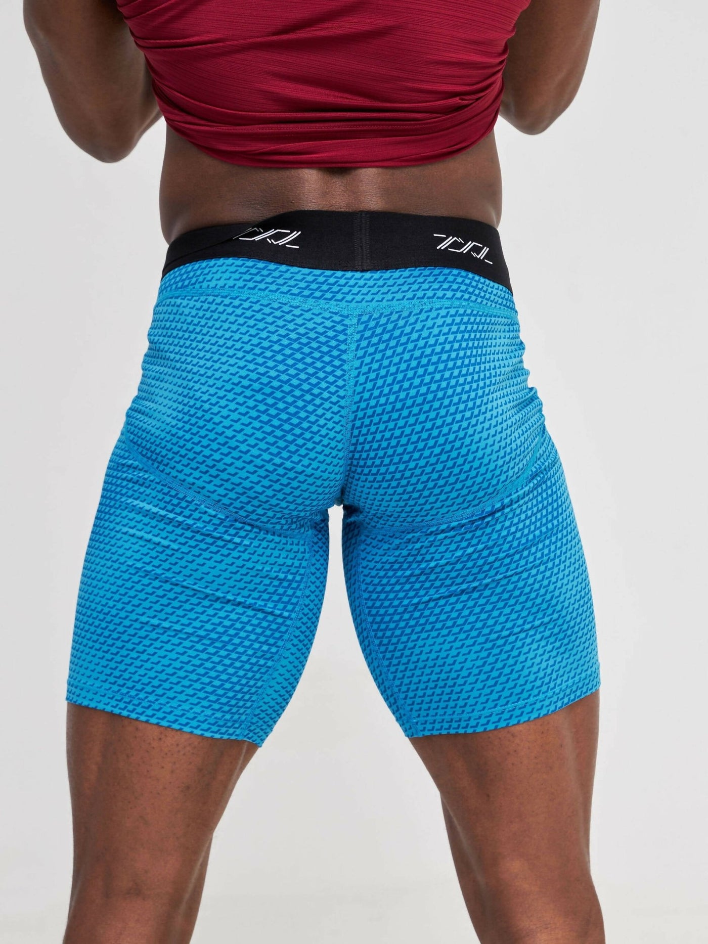ZbyZ Do You Compression Shorts - Blue - Shopzetu