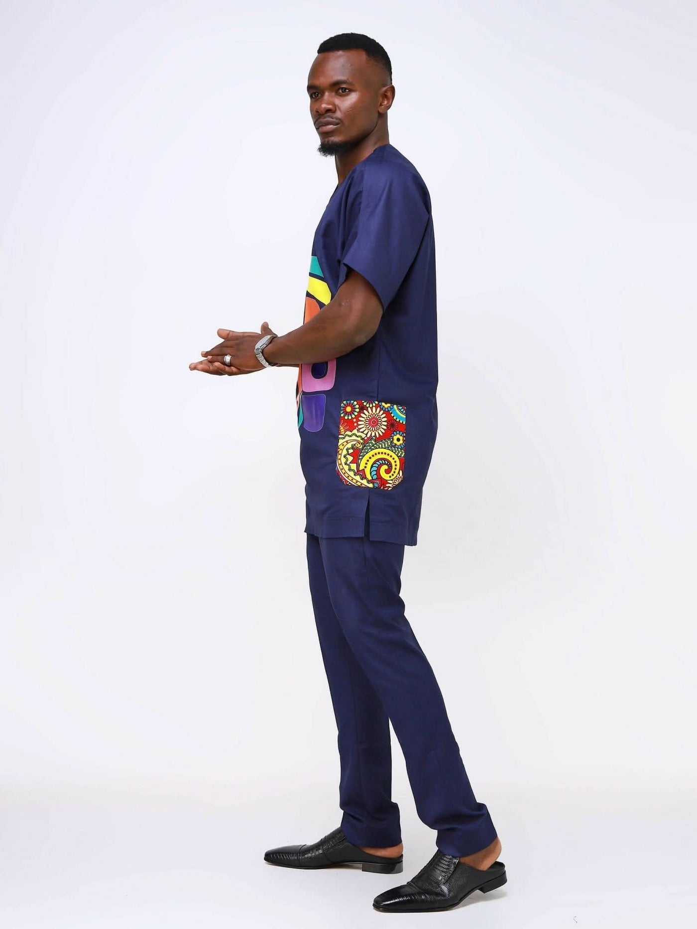 Ancestral House Two Piece - Blue - Shopzetu