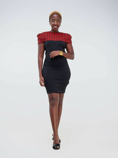 Da'joy Fashions Town Girl Dress - Black - Shopzetu