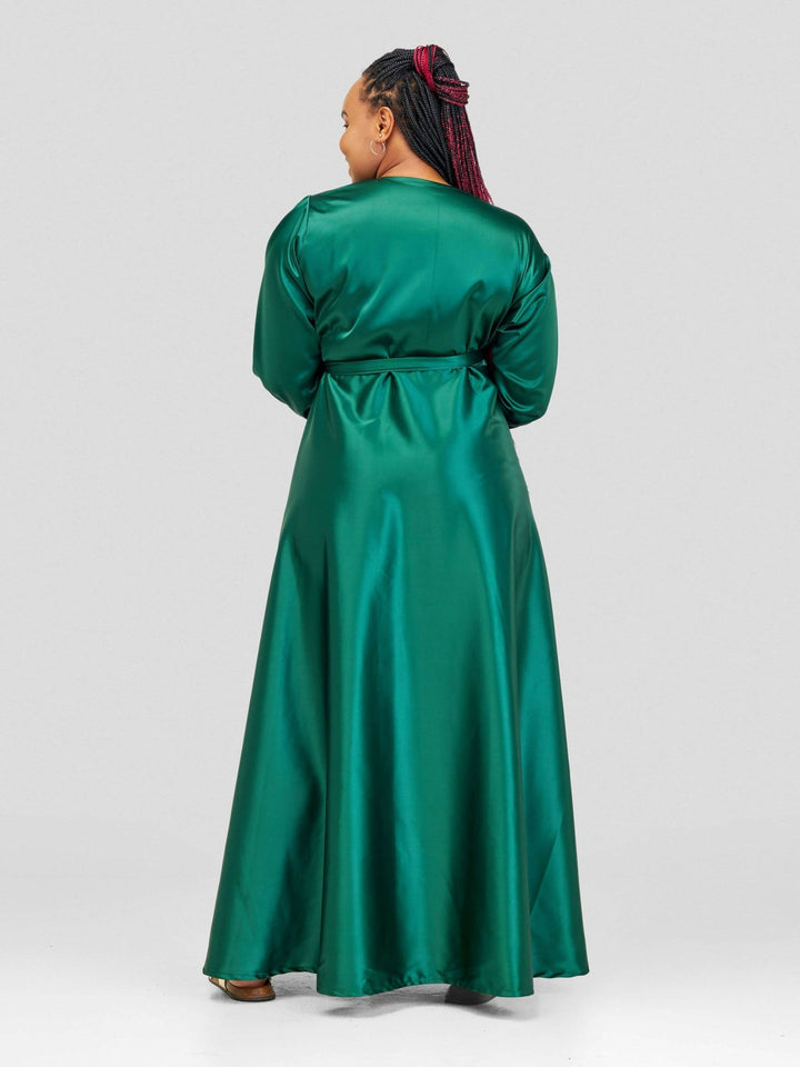 Vintlyne Bali Dress - Emerald Green - Shopzetu