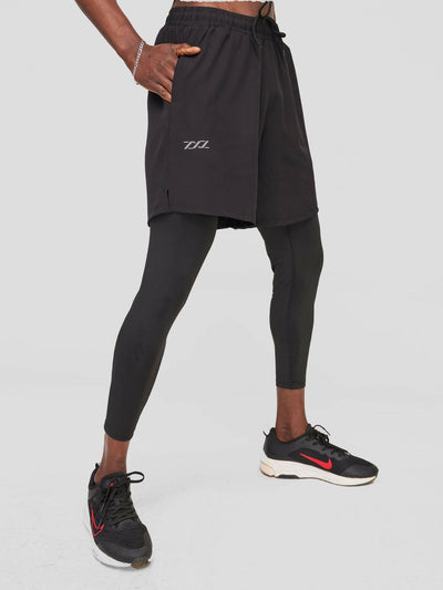 ZbyZ Too Focused Shorts - Black - Shopzetu