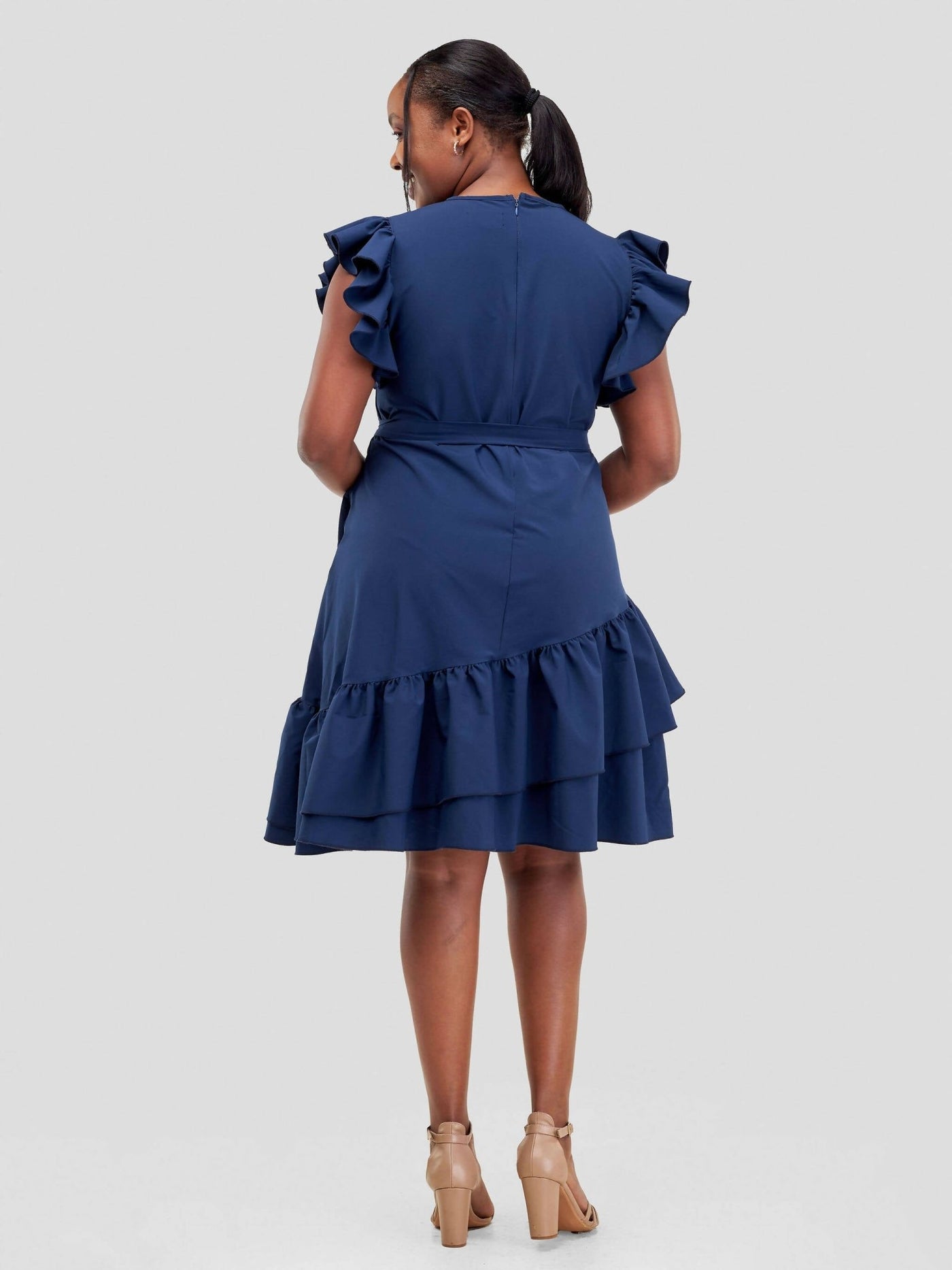 Magali Designs Lulu Dress - Navy Blue - Shopzetu