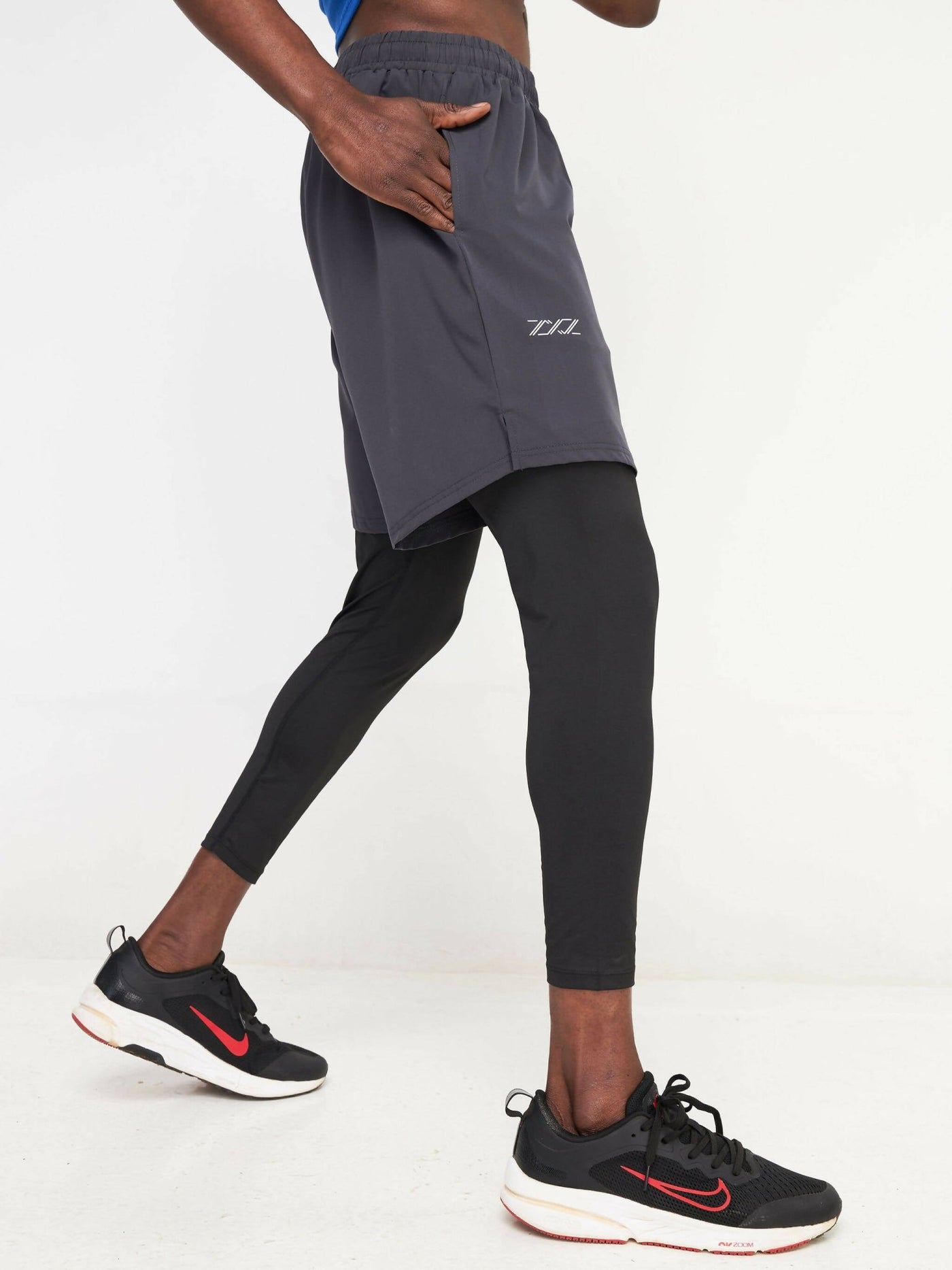 ZbyZ Too Focused Shorts - Grey - Shopzetu