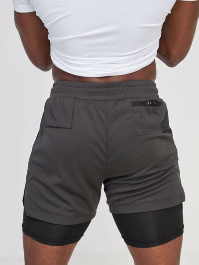 ZbyZ Fast And Free Shorts - Grey - Shopzetu