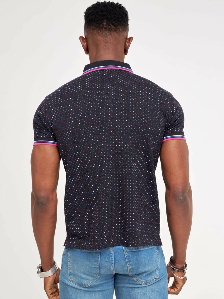 Hessed Unisex Polo T-Shirts - Black - Shopzetu