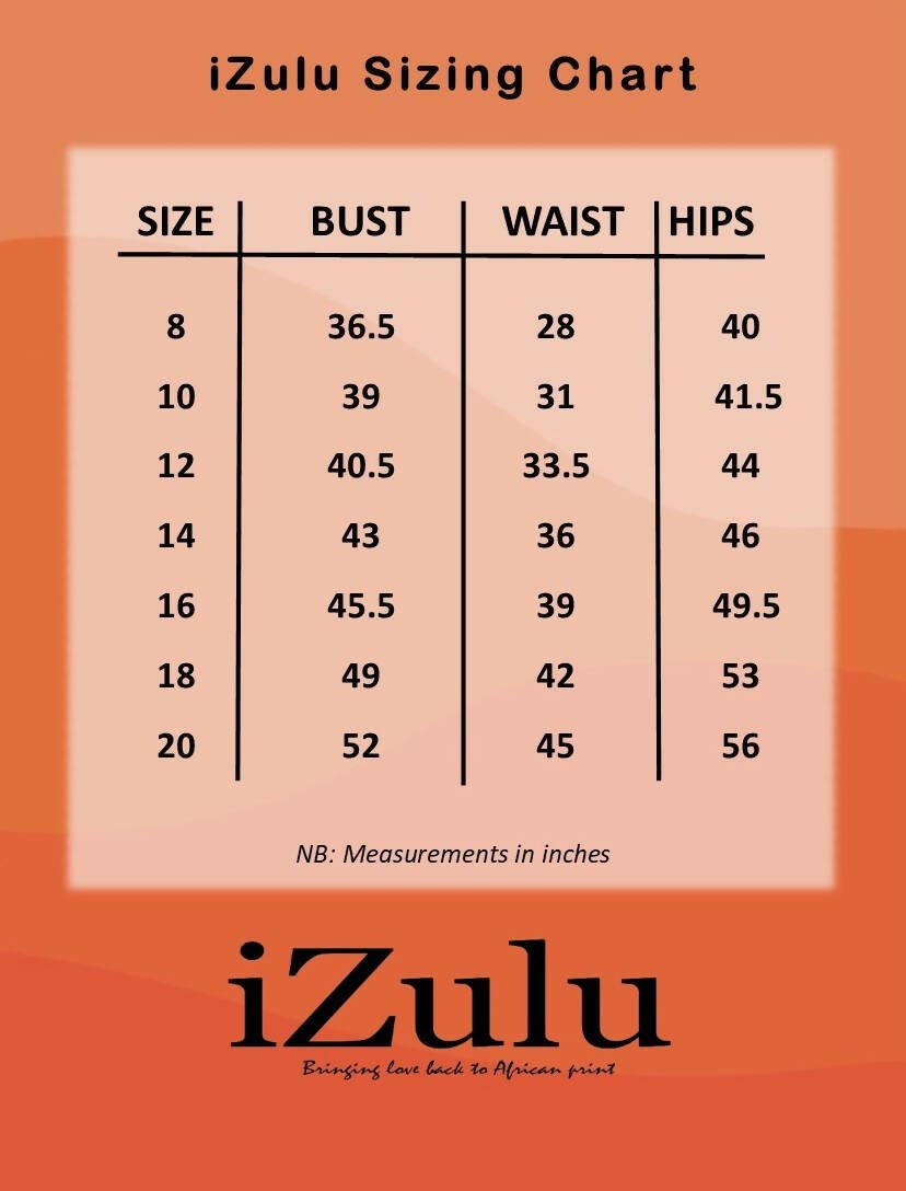 Izulu Yebo Dress - White Print - Shopzetu