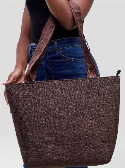 Fine Things Sack Bags - Brown - Shopzetu