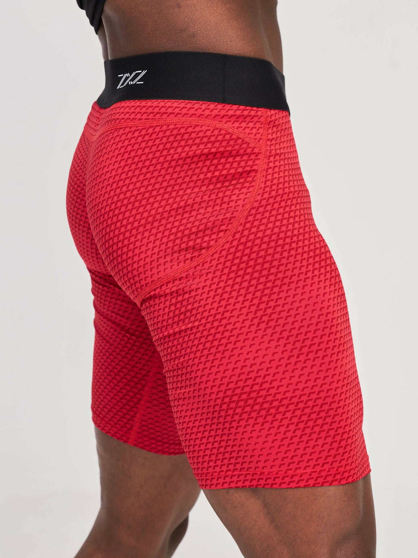 ZbyZ Do You Compression Shorts - Red - Shopzetu