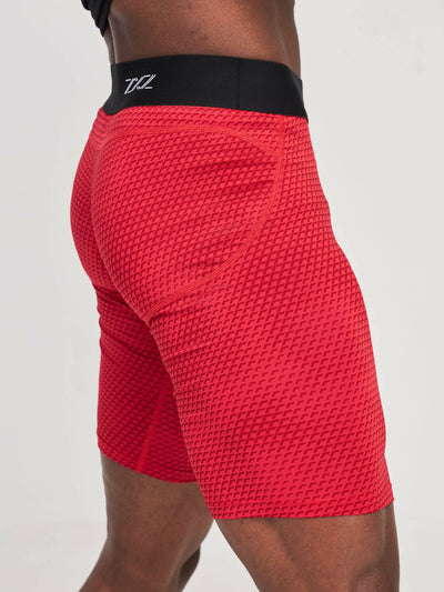 ZbyZ Do You Compression Shorts - Red - Shopzetu