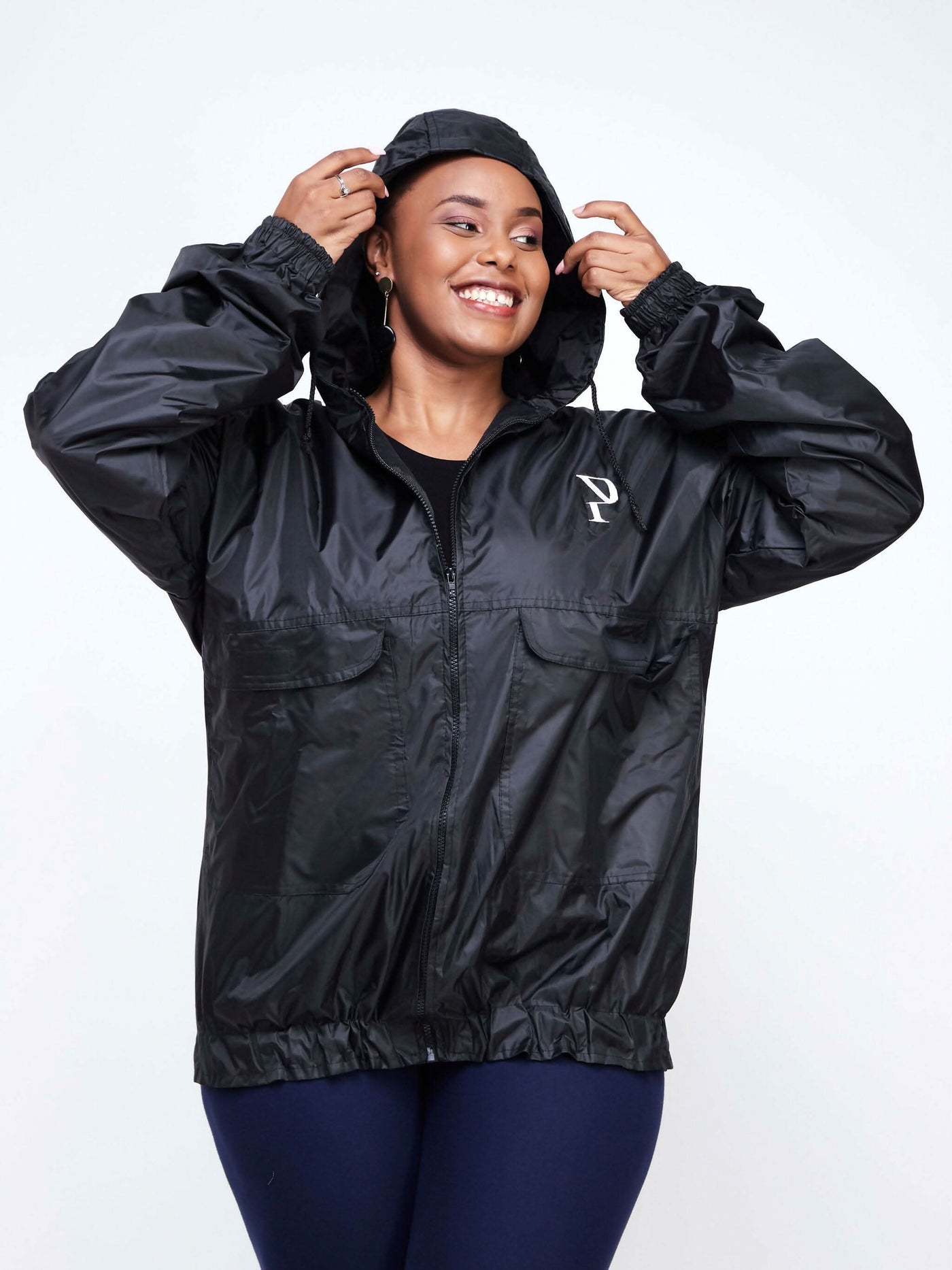 Executive waterproof Rain Jacket - Black