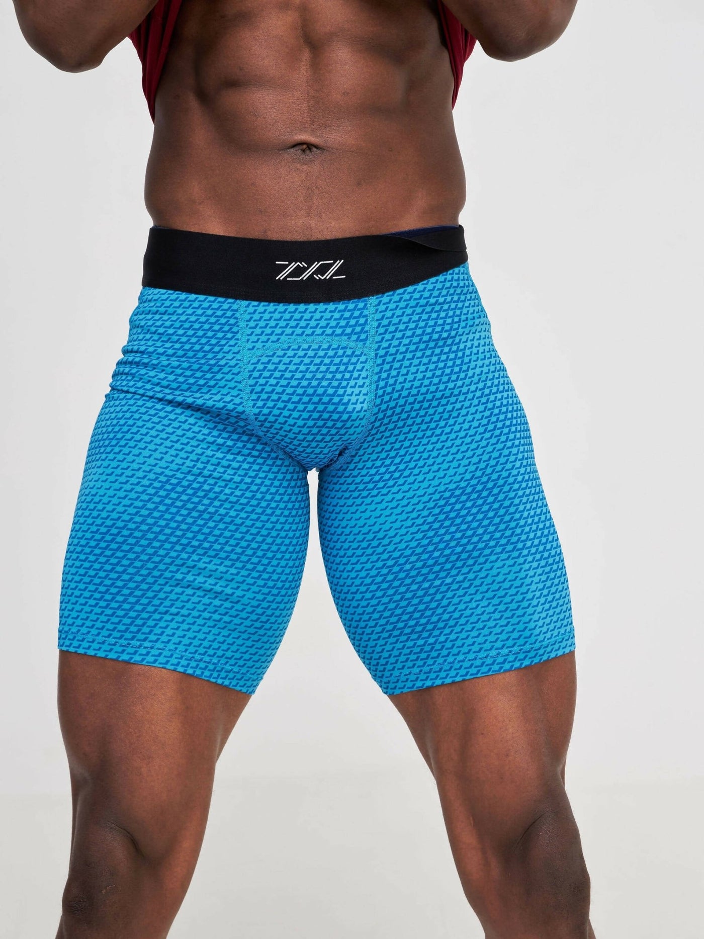 ZbyZ Do You Compression Shorts - Blue - Shopzetu